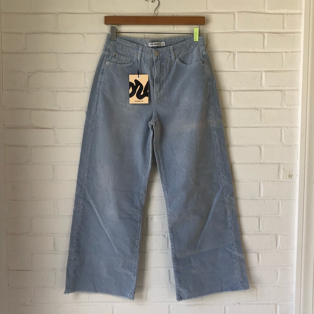 NWOT The Cords &Co light blue wide leg cords